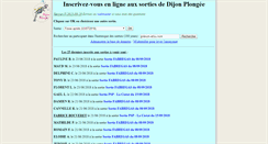 Desktop Screenshot of inscriptions.dijon-plongee.com